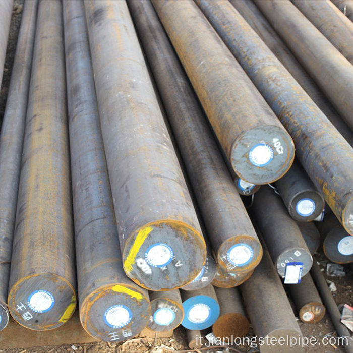 Barra rotonda lucidata in acciaio da 42 crmo4